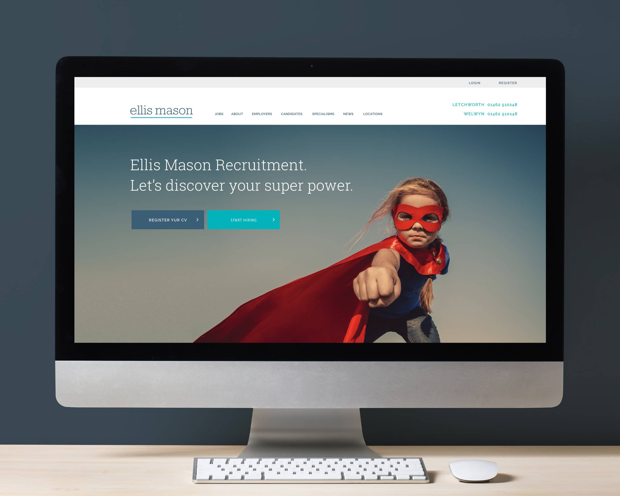 Recruitment website design
